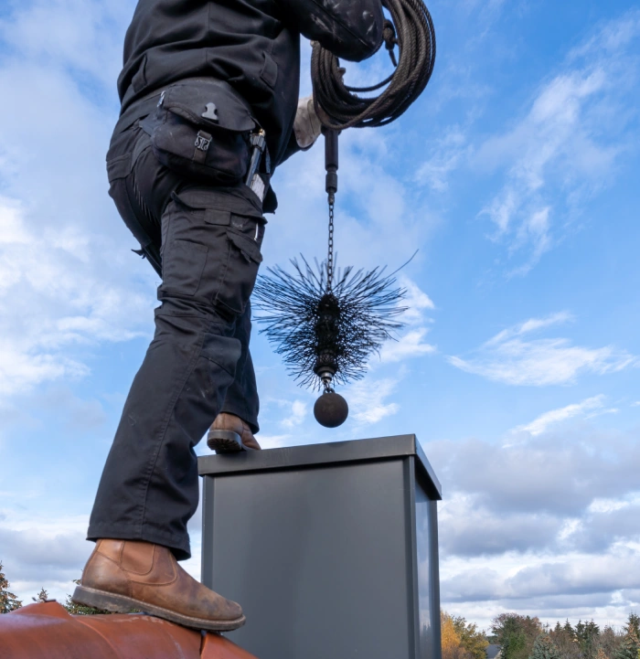 Schornsteinfegerarbeiten